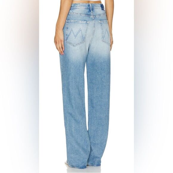 Mother Superior The Spitfire Sneak Wide Leg Baggy Jeans 33 NWT - Picture 4 of 16